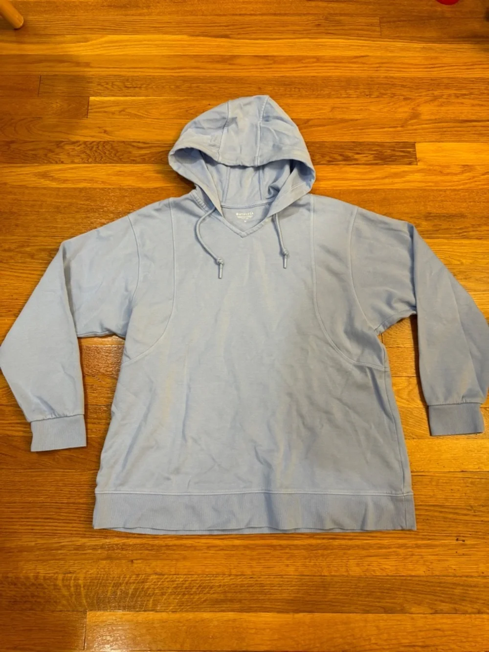 Athleta Sundown Hoodie in Light Blue - Size Medium